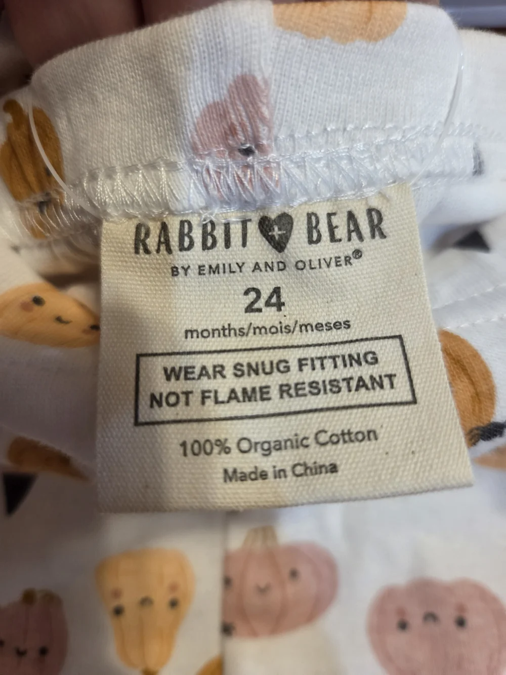 NWT |Rabbit + Bear Organic Kids 